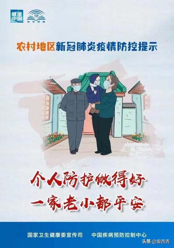 【西青宣传】农村地区新冠肺炎疫情防控提示
