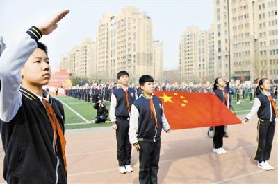 天津中小学校同步启动主题系列活动 百万青少年同声歌颂党