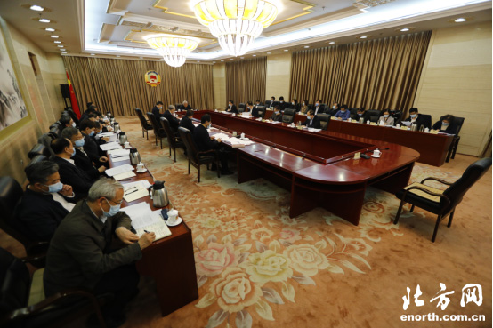 市政协召开第四十五次主席会议 盛茂林主持