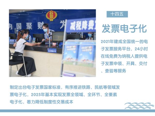 优化营商环境 “十四五”我国将基本实现发票电子化全覆盖