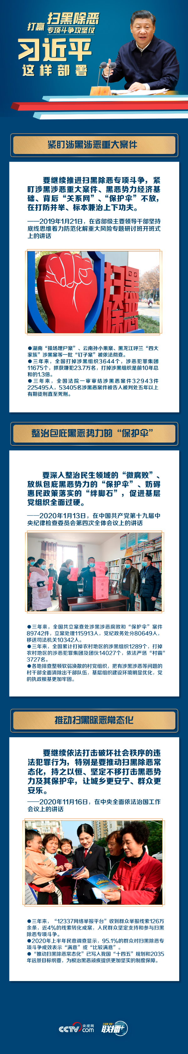 联播+丨打赢扫黑除恶专项斗争攻坚仗 习近平这样部署
