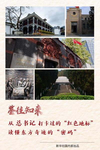 鉴往知来丨从总书记打卡过的“红色地标” 读懂东方奇迹的“密码”