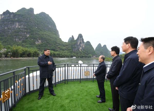 习近平赴广西考察调研