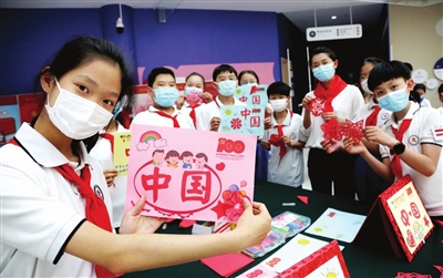 红色基因赋能成长 祖国花朵美丽芬芳 “六一”国际儿童节天津少先队员用多种形式表达“红心向党”之情