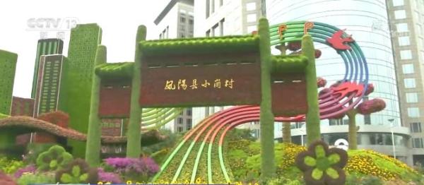 生动别致有深意 北京长安街沿线立体花坛亮相！