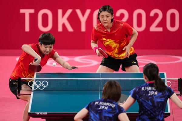 3比0横扫日本队！中国队夺乒乓球女团冠军