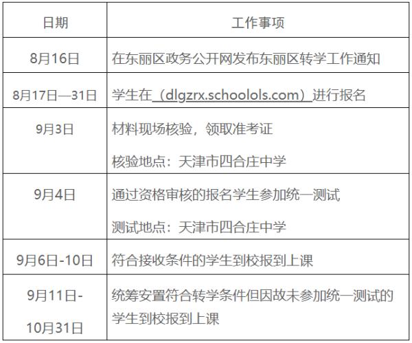最新 | 17日起报名！天津16个区转学方案发布！
