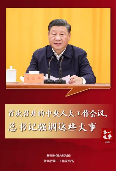 第一观察｜首次召开的中央人大工作会议 总书记强调这些大事