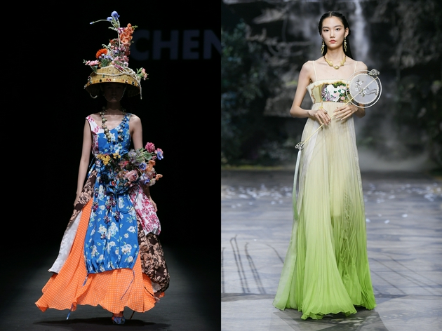 左：CHENG CHENG·程澄，右：蓋婭傳說·熊英