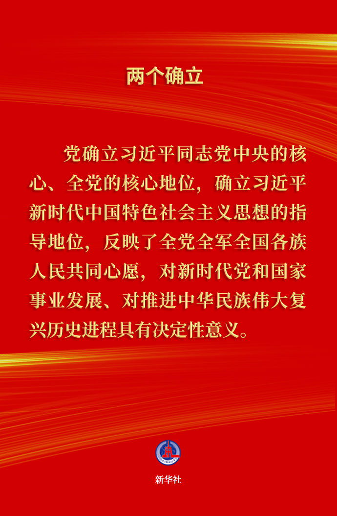 要点速览 |《中共中央关于党的百年奋斗重大成就和历史经验的决议》