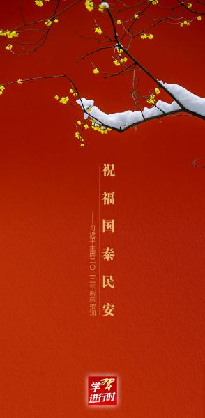 学习进行时丨聆听新年贺词，感受习近平的情怀