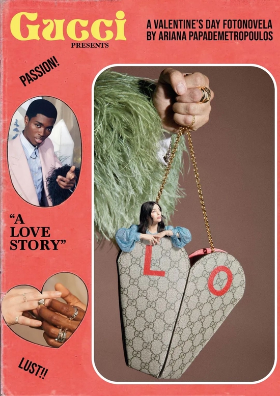  Gucci 古驰 2022 年情人节特别呈现《爱情故事》