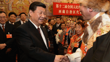习近平的两会故事 |“格桑”之路
