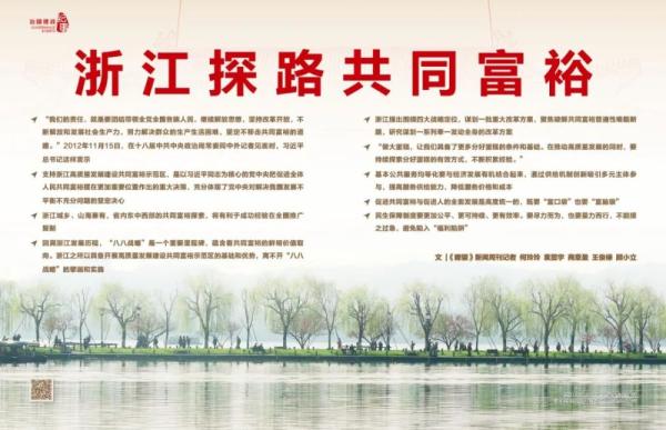 瞭望·治国理政纪事丨浙江探路共同富裕