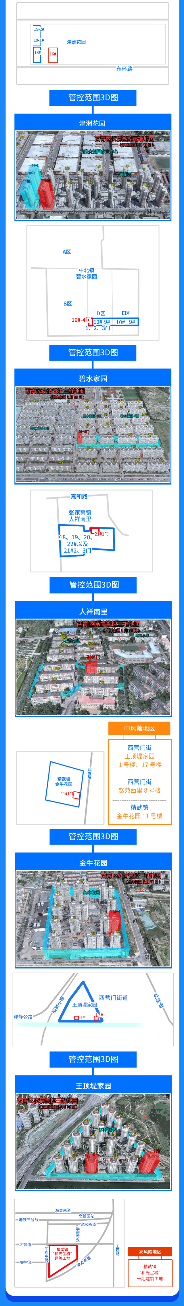 一图读懂天津疫情管控范围（截至3月15日23时）