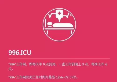 对“996”说不！整治超时加班 互联网企业等被重点检查