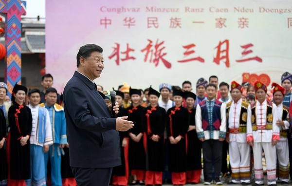加油努力再长征！八桂大地春风浩荡满目新
