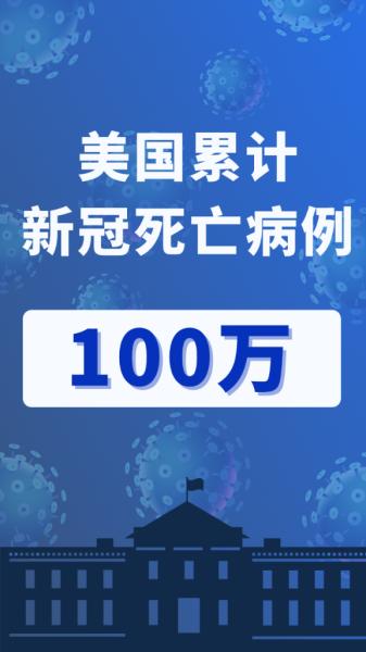 悲剧性里程碑 拜登：美国累计新冠死亡病例达100万