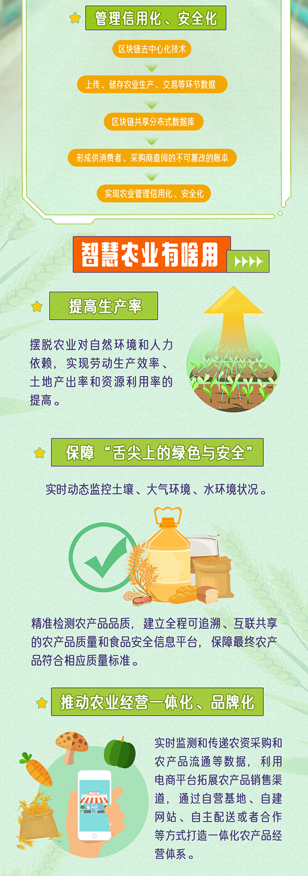 科普图解 | 大国“粮”策：一图看懂智慧农业如何扎根田野
