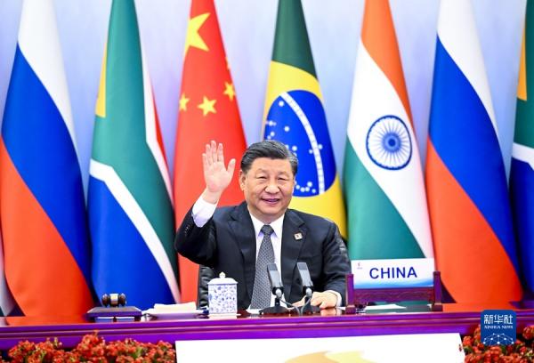 金砖国家领导人第十四次会晤举行 习近平主持会晤并发表重要讲话 强调构建更加全面、紧密、务实、包容的高质量伙伴关系 开启金砖合作新征程