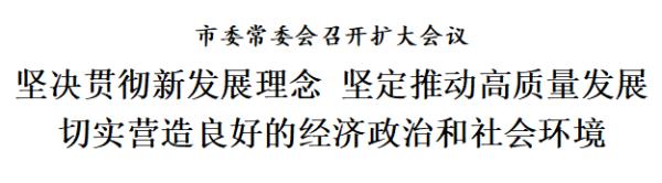 天津：坚决贯彻新发展理念，坚定推动高质量发展，切实营造良好的经济政治和社会环境