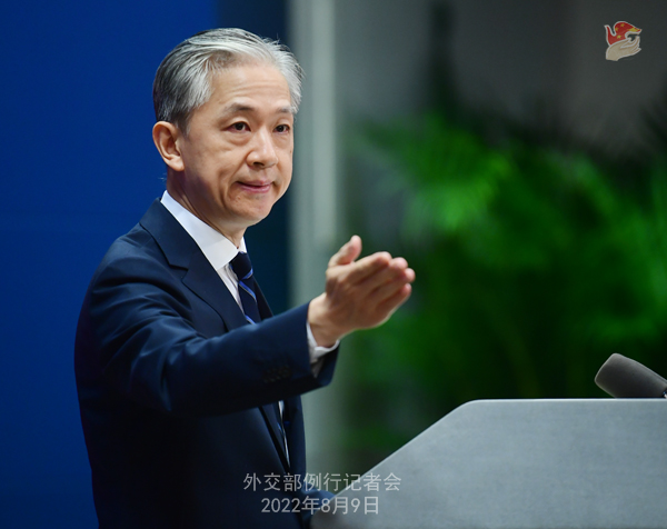外交部就台湾地区举行炮击演练等答问