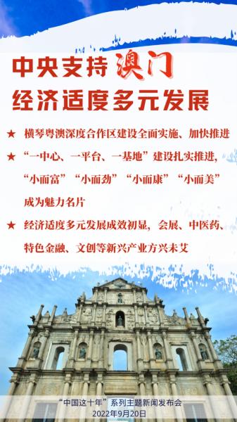 取得历史性成就、发生历史性变革——“中国这十年”系列主题新闻发布会聚焦新时代“一国两制”在港澳的成功实践