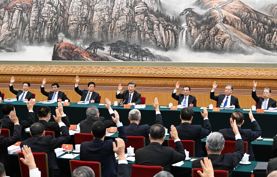 (二十大受权发布)党的二十大主席团举行第二次会议 习近平主持会议