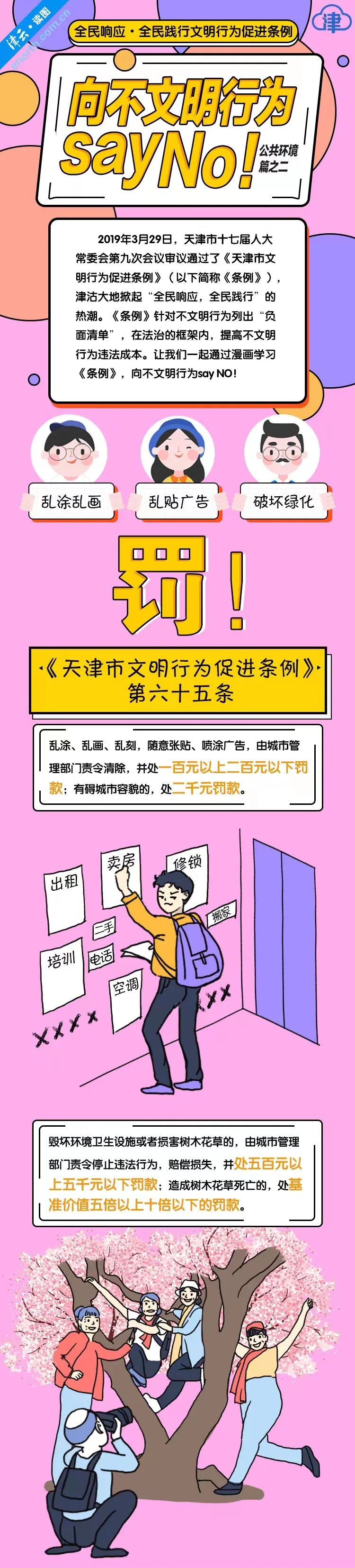科普静海丨一图详解《天津市文明行为促进条例》
