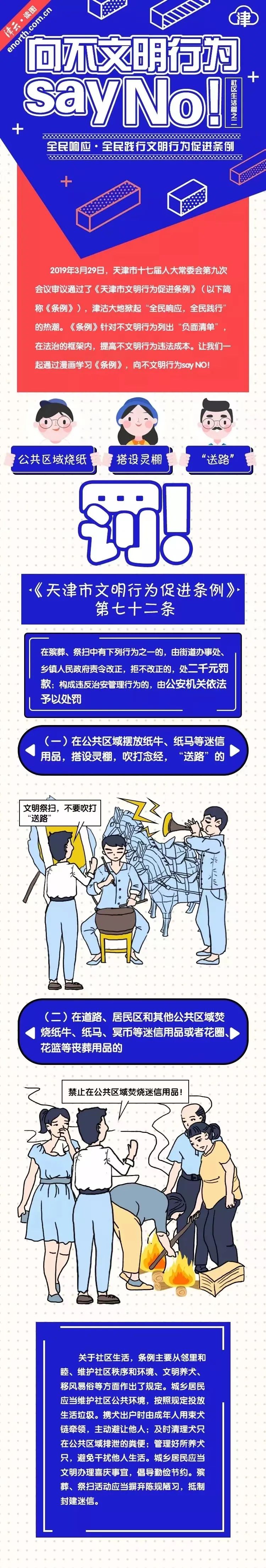 科普静海丨一图详解《天津市文明行为促进条例》