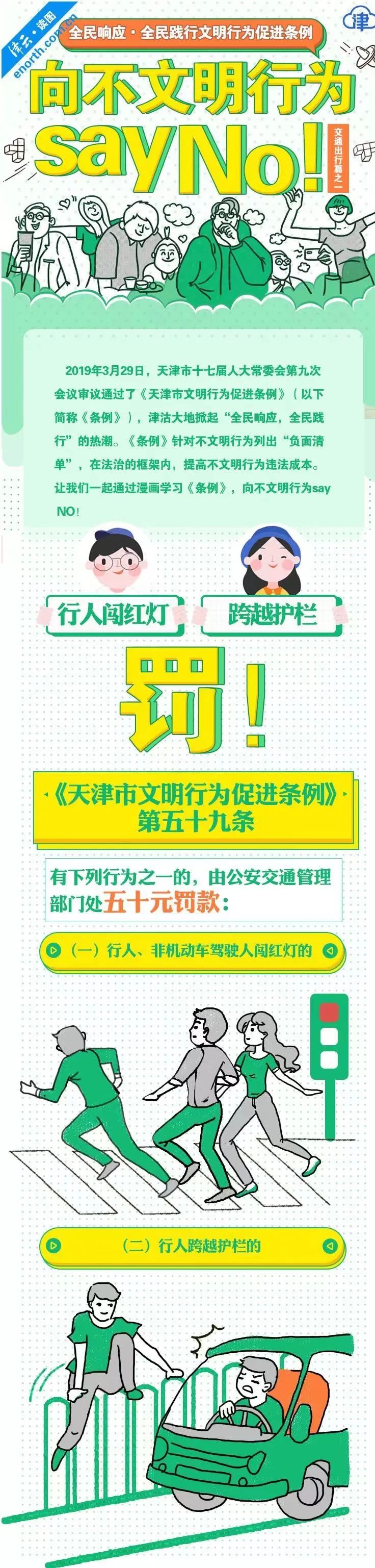科普静海丨一图详解《天津市文明行为促进条例》