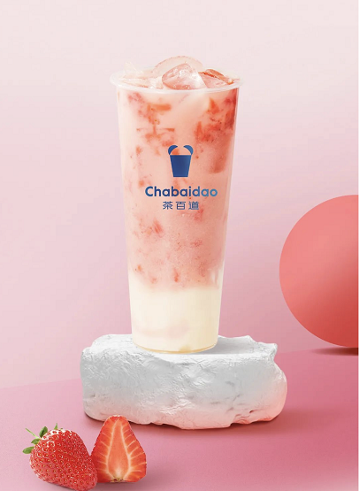 茶百道 草莓奶冻图片