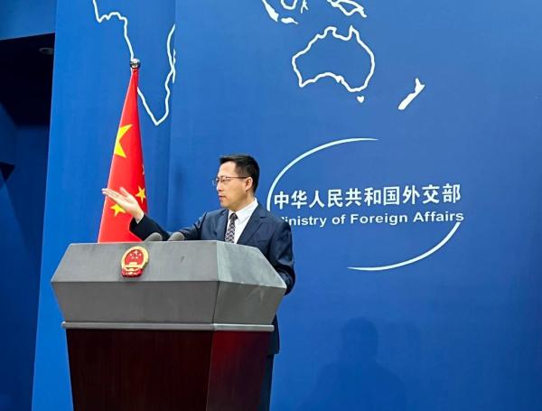 外交部发言人中国人民解放军绝不会坐视不管